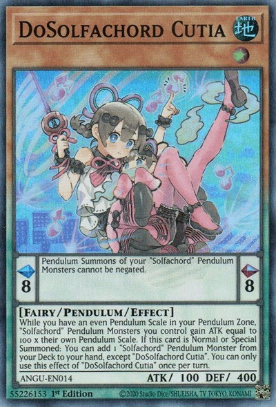 DoSolfachord Cutia (Super Rare) [ANGU-EN014] Super Rare | Jomio and Rueliete's Cards and Comics