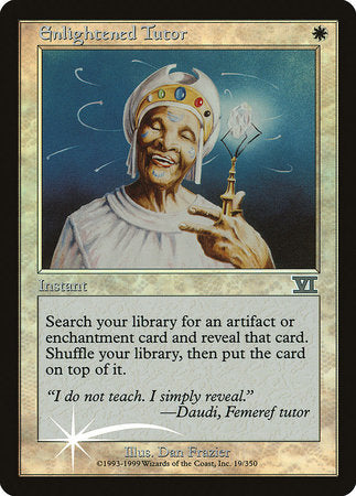 Enlightened Tutor [Arena League 2000] | Jomio and Rueliete's Cards and Comics