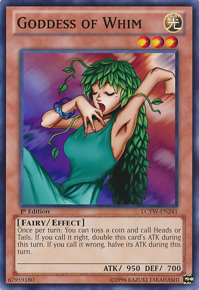 Goddess of Whim [LCYW-EN241] Common | Jomio and Rueliete's Cards and Comics