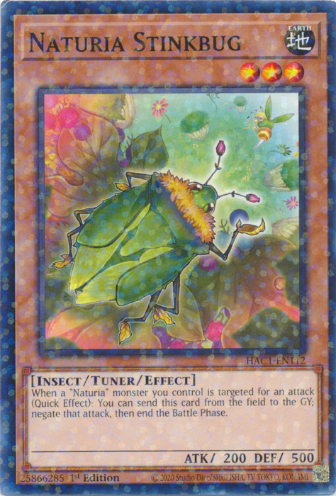 Naturia Stinkbug (Duel Terminal) [HAC1-EN112] Common | Jomio and Rueliete's Cards and Comics