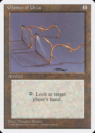 Glasses of Urza [Fourth Edition] | Jomio and Rueliete's Cards and Comics