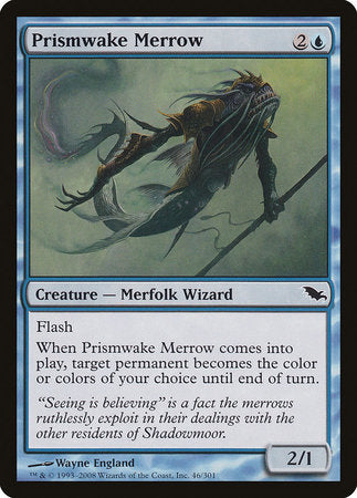 Prismwake Merrow [Shadowmoor] | Jomio and Rueliete's Cards and Comics