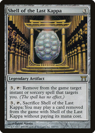 Shell of the Last Kappa [Champions of Kamigawa] | Jomio and Rueliete's Cards and Comics