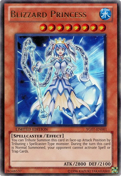Blizzard Princess [YG07-EN001] Ultra Rare | Jomio and Rueliete's Cards and Comics