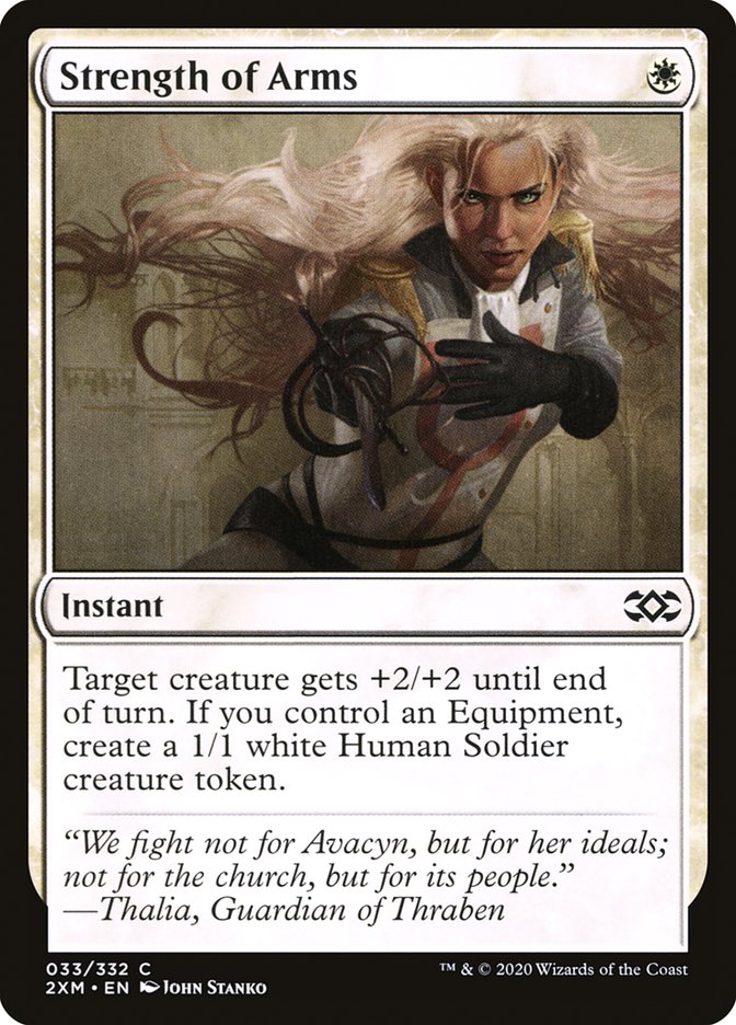 Strength of Arms [Double Masters] | Jomio and Rueliete's Cards and Comics