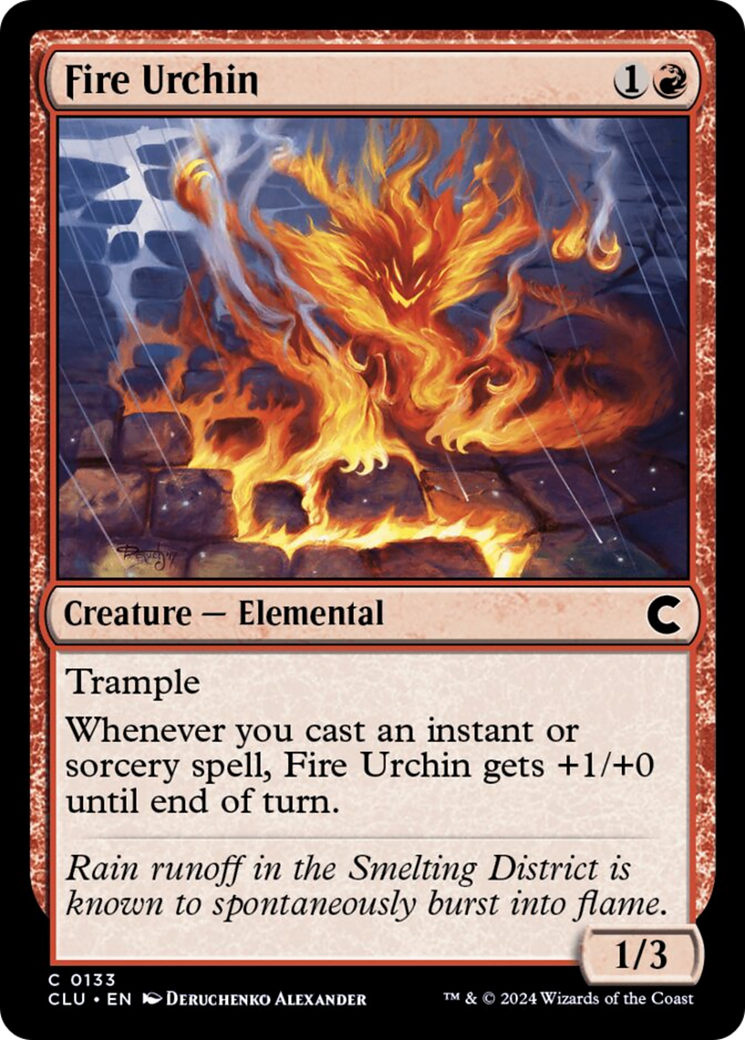 Fire Urchin [Ravnica: Clue Edition] | Jomio and Rueliete's Cards and Comics