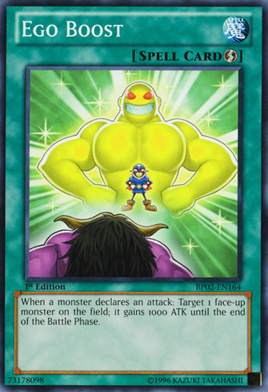 Ego Boost [BP02-EN164] Common | Jomio and Rueliete's Cards and Comics