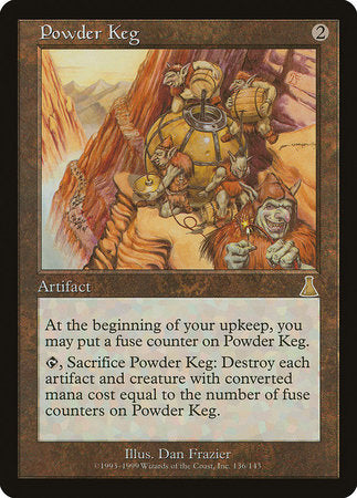 Powder Keg [Urza's Destiny] | Jomio and Rueliete's Cards and Comics