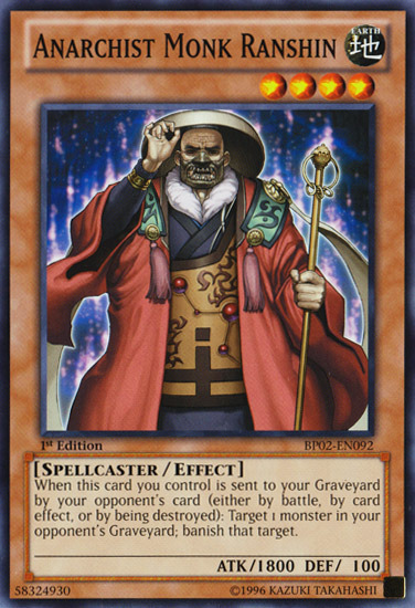 Anarchist Monk Ranshin [BP02-EN092] Mosaic Rare | Jomio and Rueliete's Cards and Comics