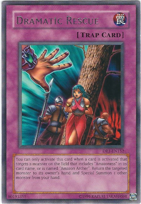 Dramatic Rescue [DR1-EN152] Rare | Jomio and Rueliete's Cards and Comics