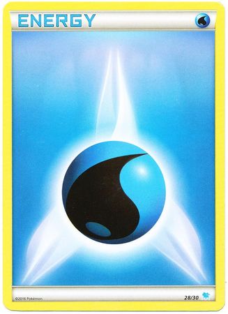 Water Energy (28/30) [XY: Trainer Kit 3 - Suicune] | Jomio and Rueliete's Cards and Comics
