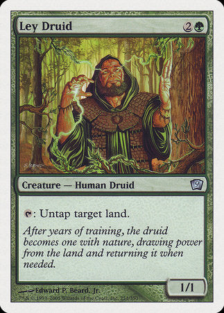 Ley Druid [Ninth Edition] | Jomio and Rueliete's Cards and Comics