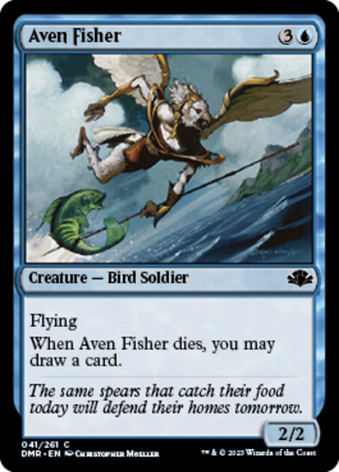 Aven Fisher [Dominaria Remastered] | Jomio and Rueliete's Cards and Comics