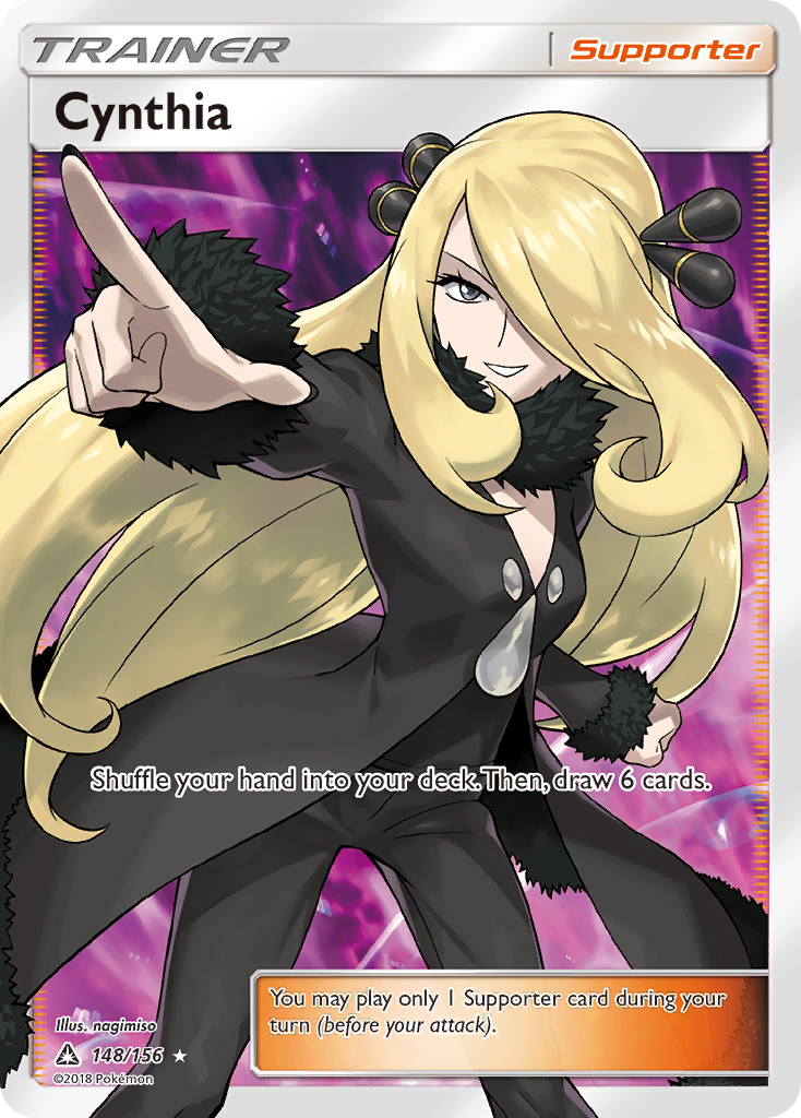 Cynthia (148/156) [Sun & Moon: Ultra Prism] | Jomio and Rueliete's Cards and Comics
