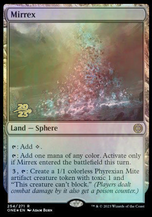 Mirrex [Phyrexia: All Will Be One Prerelease Promos] | Jomio and Rueliete's Cards and Comics