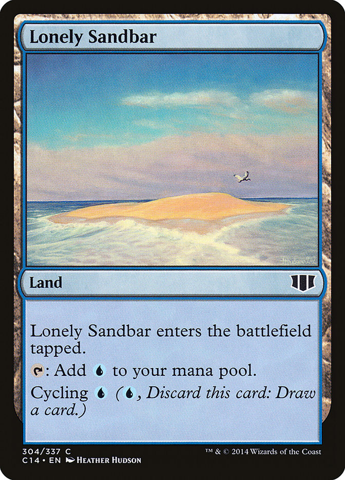 Lonely Sandbar [Commander 2014] | Jomio and Rueliete's Cards and Comics