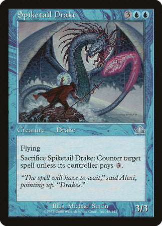Spiketail Drake [Prophecy] | Jomio and Rueliete's Cards and Comics