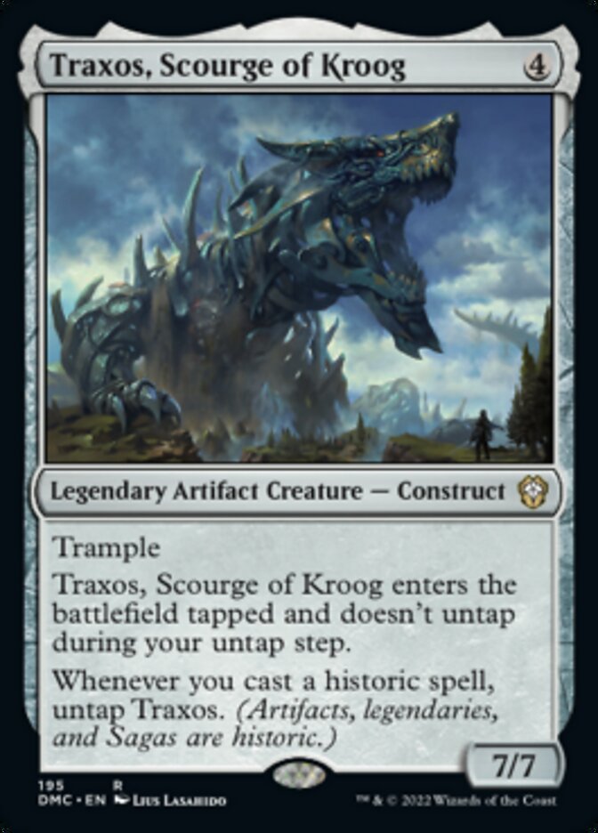 Traxos, Scourge of Kroog [Dominaria United Commander] | Jomio and Rueliete's Cards and Comics