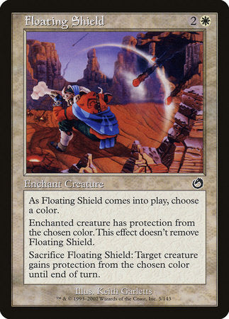 Floating Shield [Torment] | Jomio and Rueliete's Cards and Comics