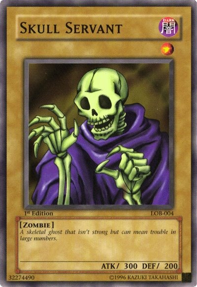 Skull Servant [LOB-004] Common | Jomio and Rueliete's Cards and Comics
