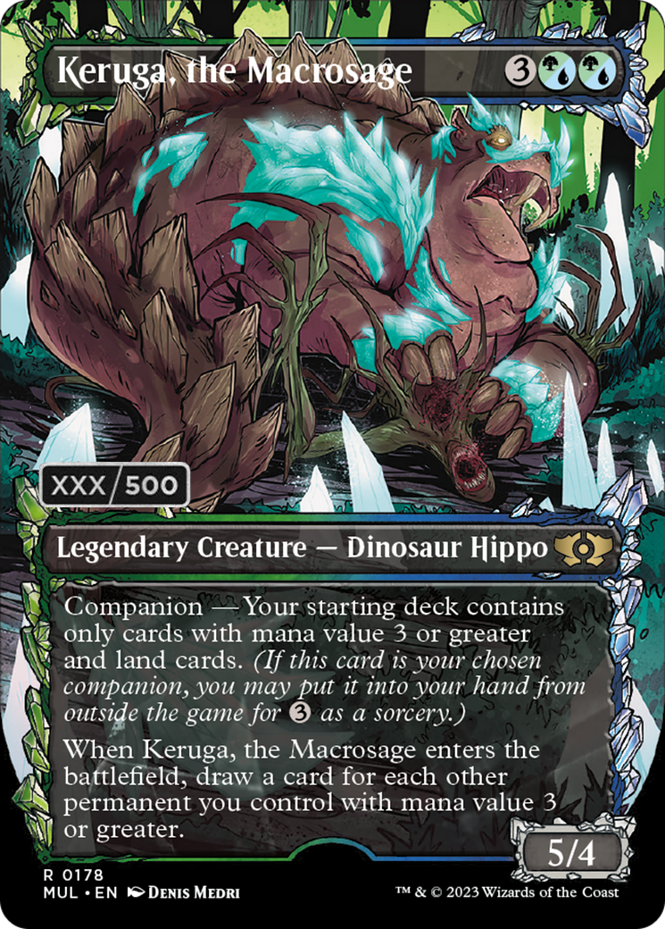 Keruga, the Macrosage (Serialized) [Multiverse Legends] | Jomio and Rueliete's Cards and Comics