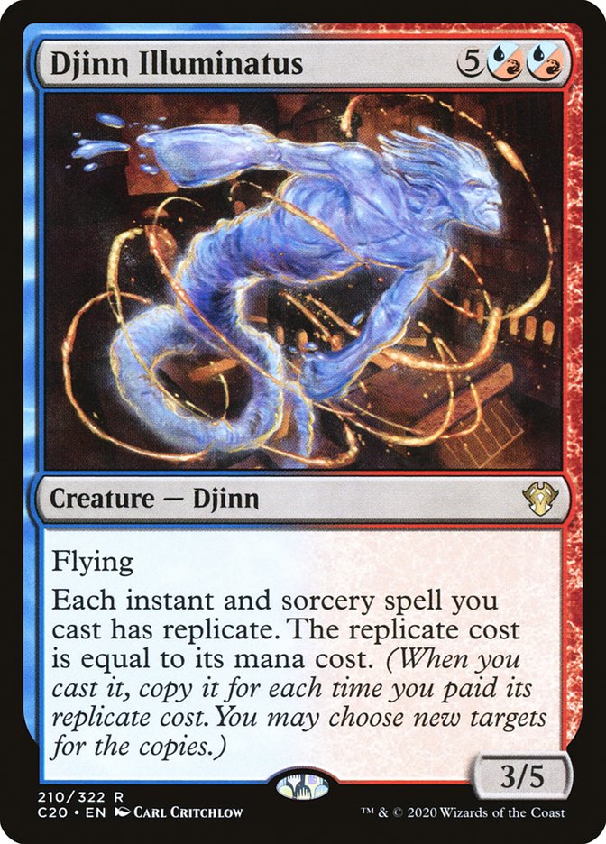 Djinn Illuminatus [Commander 2020] | Jomio and Rueliete's Cards and Comics