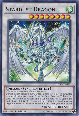 Stardust Dragon [LC5D-EN031] Common | Jomio and Rueliete's Cards and Comics