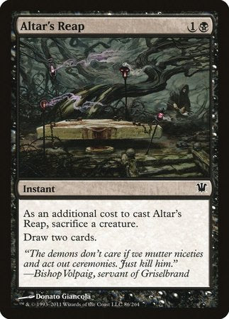 Altar's Reap [Innistrad] | Jomio and Rueliete's Cards and Comics