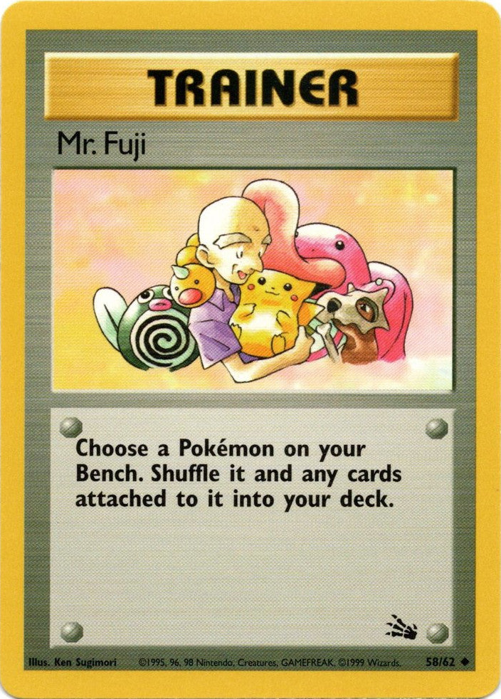 Mr. Fuji (58/62) [Fossil Unlimited] | Jomio and Rueliete's Cards and Comics