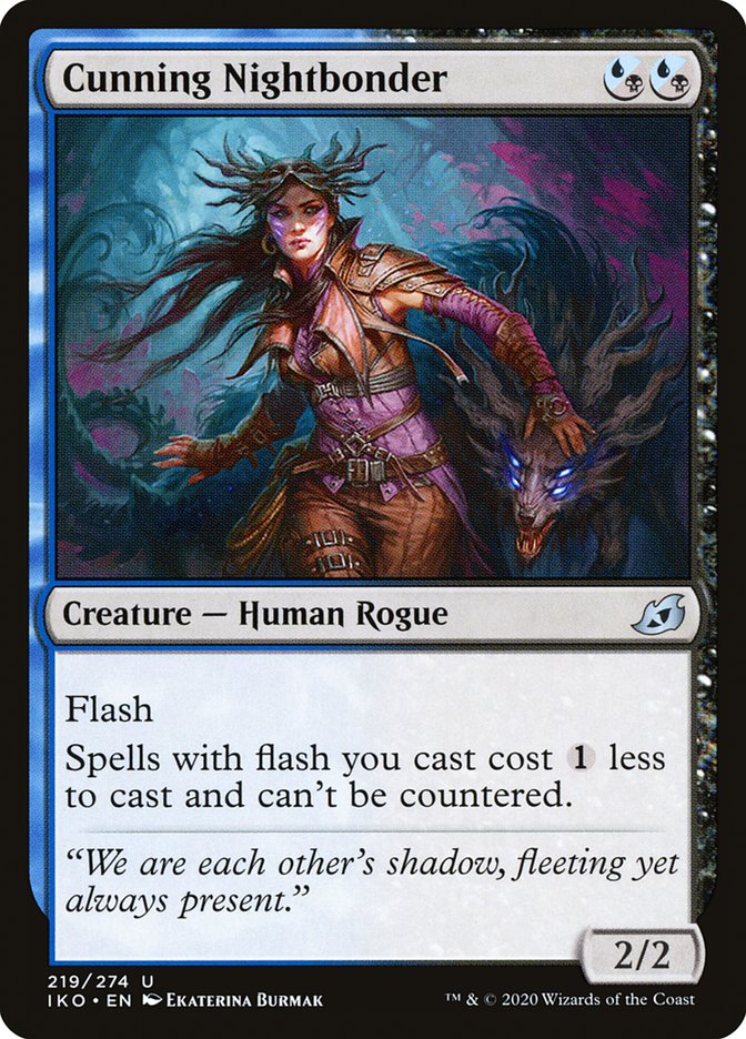 Cunning Nightbonder [Ikoria: Lair of Behemoths] | Jomio and Rueliete's Cards and Comics