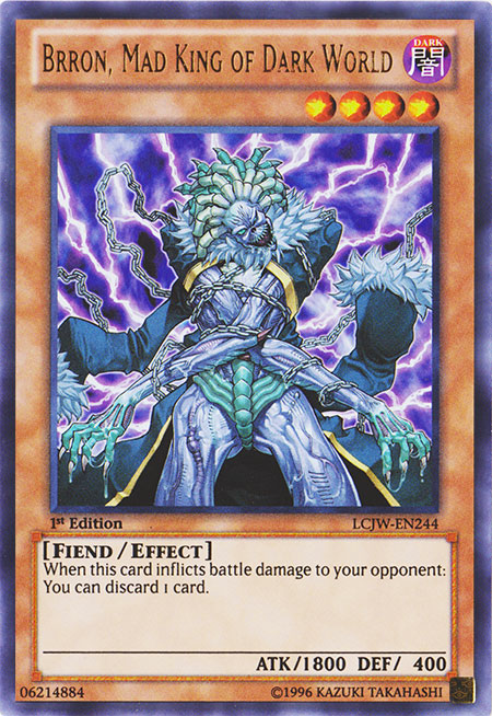 Brron, Mad King of Dark World [LCJW-EN244] Ultra Rare | Jomio and Rueliete's Cards and Comics