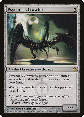 Psychosis Crawler [Mirrodin Besieged] | Jomio and Rueliete's Cards and Comics