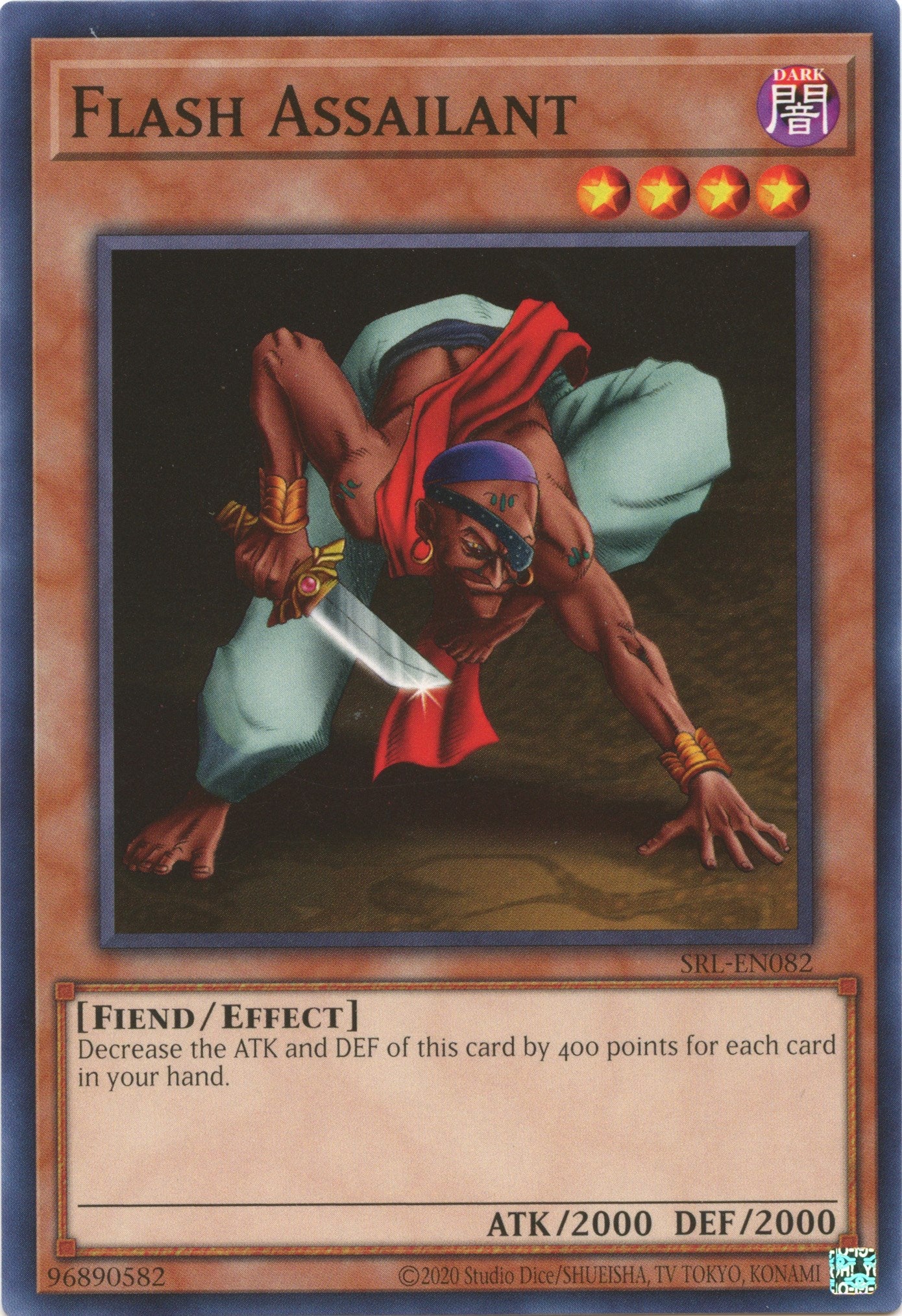 Flash Assailant (25th Anniversary) [SRL-EN082] Common | Jomio and Rueliete's Cards and Comics