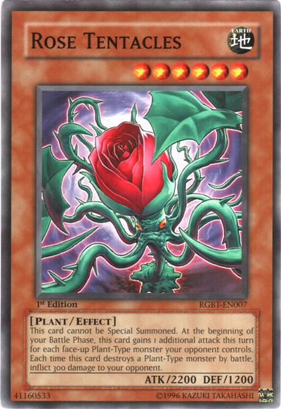 Rose Tentacles [RGBT-EN007] Common | Jomio and Rueliete's Cards and Comics