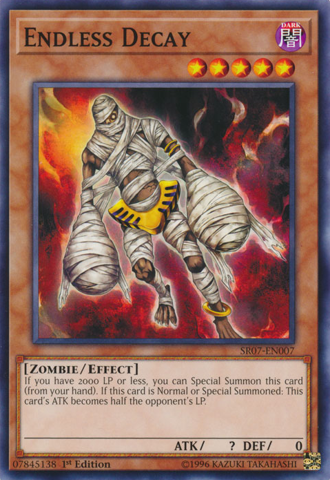 Endless Decay [SR07-EN007] Common | Jomio and Rueliete's Cards and Comics