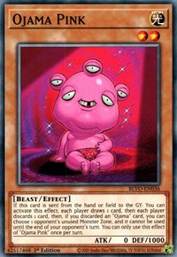Ojama Pink [BLVO-EN036] Common | Jomio and Rueliete's Cards and Comics