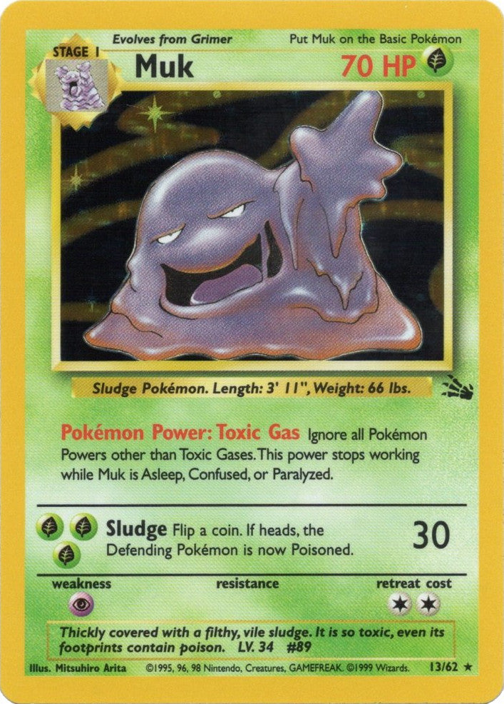 Muk (13/62) [Fossil Unlimited] | Jomio and Rueliete's Cards and Comics