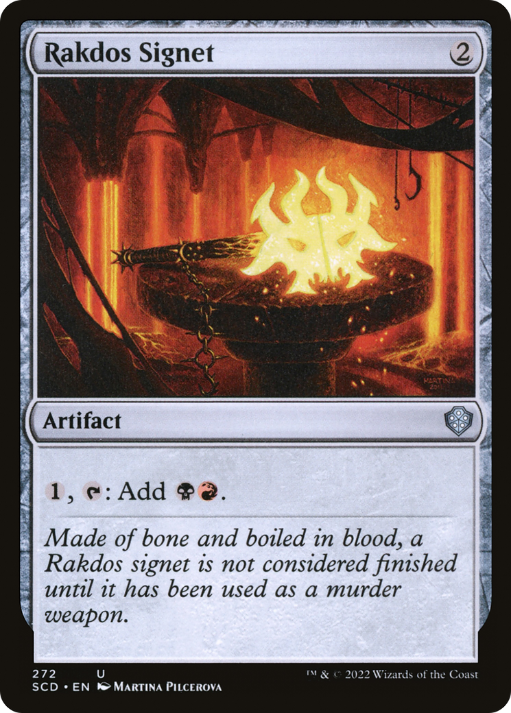 Rakdos Signet [Starter Commander Decks] | Jomio and Rueliete's Cards and Comics