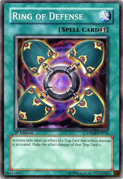 Ring of Defense [DPKB-EN034] Common | Jomio and Rueliete's Cards and Comics
