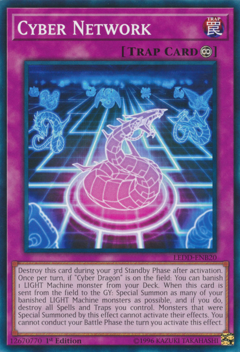Cyber Network [LEDD-ENB20] Common | Jomio and Rueliete's Cards and Comics