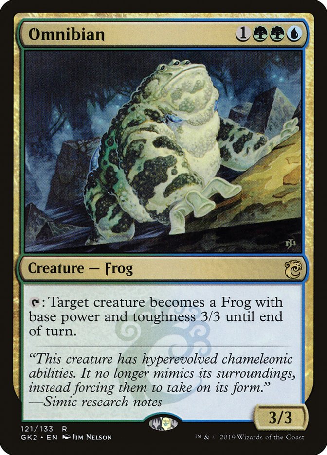 Omnibian [Ravnica Allegiance Guild Kit] | Jomio and Rueliete's Cards and Comics