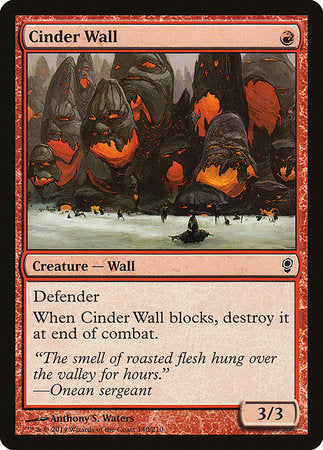 Cinder Wall [Conspiracy] | Jomio and Rueliete's Cards and Comics