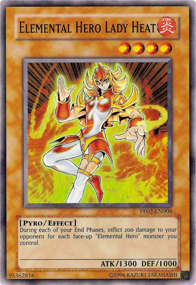 Elemental Hero Lady Heat [PP02-EN008] Super Rare | Jomio and Rueliete's Cards and Comics