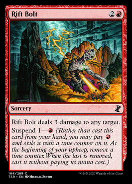 Rift Bolt [Time Spiral Remastered] | Jomio and Rueliete's Cards and Comics