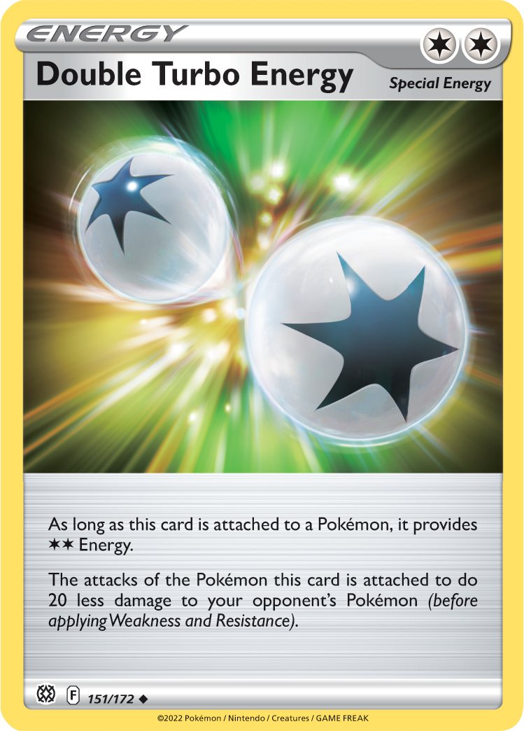 Double Turbo Energy (151/172) [Sword & Shield: Brilliant Stars] | Jomio and Rueliete's Cards and Comics