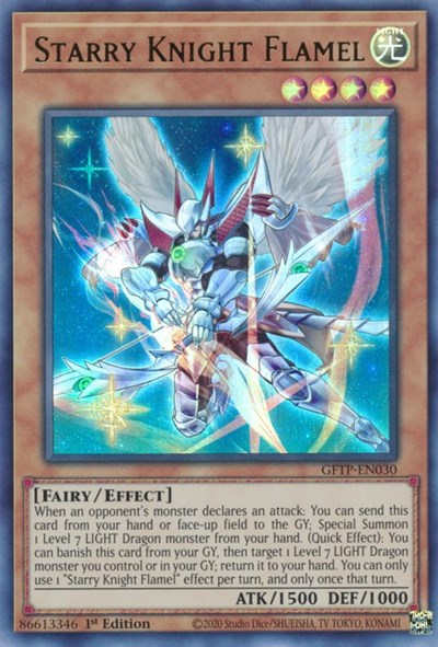 Starry Knight Flamel [GFTP-EN030] Ultra rare | Jomio and Rueliete's Cards and Comics