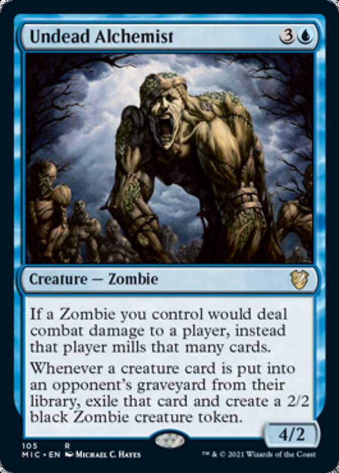 Undead Alchemist [Innistrad: Midnight Hunt Commander] | Jomio and Rueliete's Cards and Comics