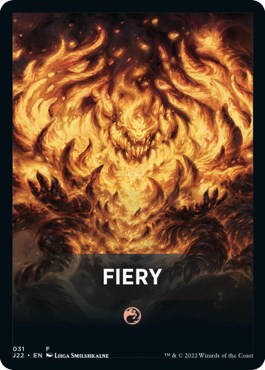 Fiery Theme Card [Jumpstart 2022 Front Cards] | Jomio and Rueliete's Cards and Comics