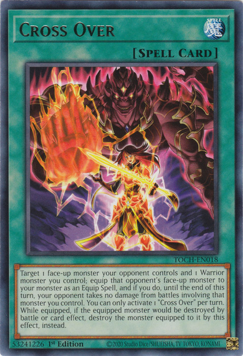 Cross Over [TOCH-EN018] Rare | Jomio and Rueliete's Cards and Comics