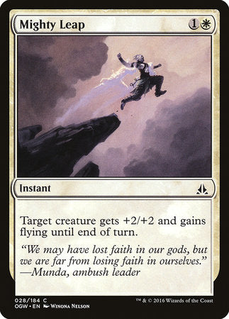 Mighty Leap [Oath of the Gatewatch] | Jomio and Rueliete's Cards and Comics